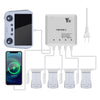 For DJI Mini 4 Pro / Mini 3 Pro / Mini 3 Drone YX 4-way Charger Battery Butler, US Plug, EU Plug, UK Plug, AU Plug
