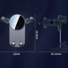 15W Mobile Phones Snap-on Car Wireless Charging Holder