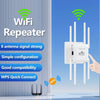 U18 300Mbps 2.4G Wireless Repeater WiFi Signal Amplifier With 8 Antennas, US Plug Black, EU Plug Black, US Plug White, EU Plug White