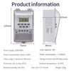 220V Household Automatic Switch Intelligent Timer