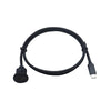 Type-C 3.0 Compatible 2.0 USB C Car Waterproof Cable Panel Data