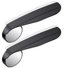 Car Mirror Reversing Shield Rain Brow 2 In 1 Carbon Fiber Reflective