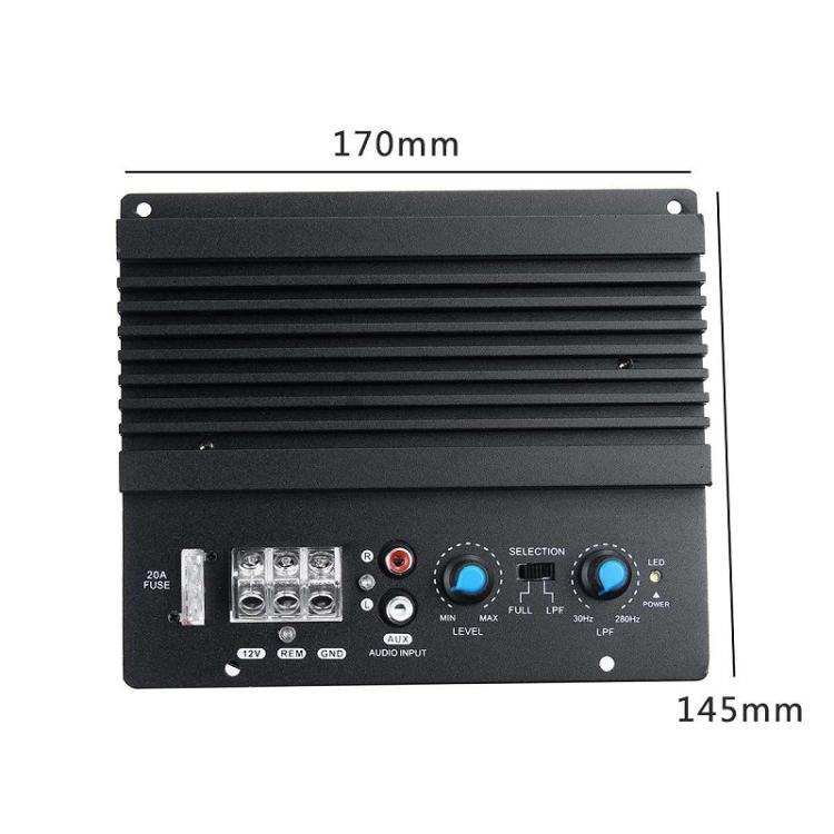 PS-200 12V 600W Car Single Bass Amplifier Board High Power Car Audio Module, PS-200