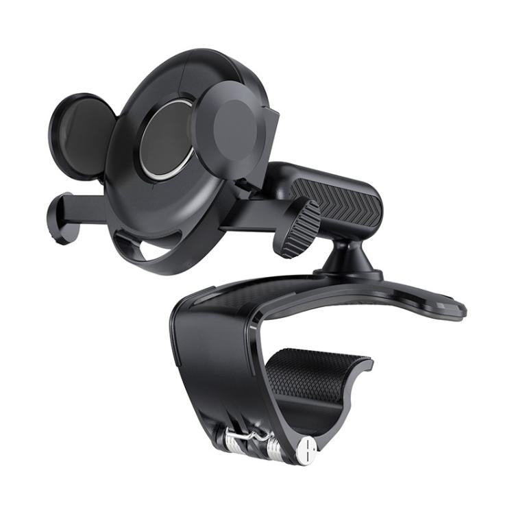 Car Dashboard Sun Visor Phone Mount Holder Center Console Navigation