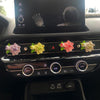 Car Aromatherapy Diffuser Stone Auto Air Vent Gardenia Decorative Fragrance