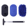 Retractable Windshield Cleaning Brush Scrubbing And Defogging 3 In 1