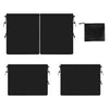 5pcs / Set Car Rear Side Blackout Sunshade Curtains Automobile