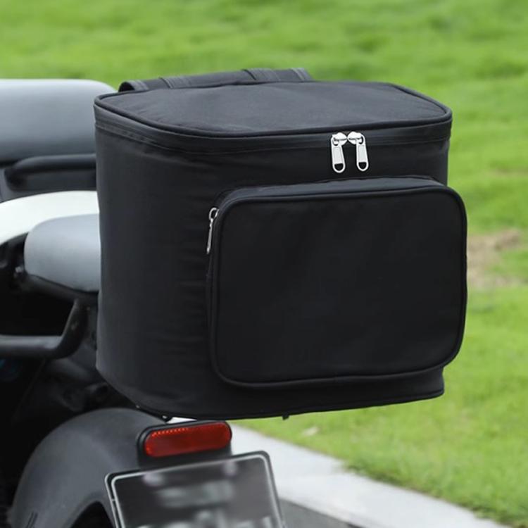 Electrical Motorcycle Waterproof Rear Backrest Hanging Bag Large
