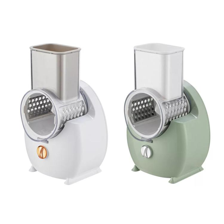 CY-661 3-in-1 Kitchen Multifunctional Roller Electric Vegetable Cutter, White Wireless Model, Green Wireless Model, White US Plug, White UK Plug, White EU Plug, Green US Plug, Green UK Plug, Green EU Plug