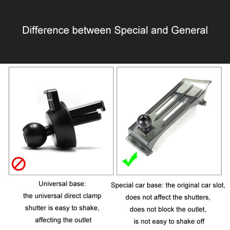 For Buick Left Driving Car Special Mobile Phone Navigation Bracket Base, 20-23 GL8 Avenir/GL8 First Land 653T, 21 GL6, 22-23 Verano Pro/Verano PRO GS, 22 Envista