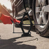 Car Labor Saving Hand Cranked Lever Stand Scissor Jacks, 0.8ton