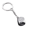 Dice Metal Keychain Pendant