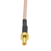 F Male To CRC9 Male Coaxial RF Cable RG316 Jumper Cable, 10cm, 20cm, 30cm, 50cm