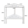 Acrylic Triangle Shower Pot Hollow Bracket
