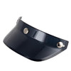 Motorcycle Helmet Brim Retro 3-Button Helmet Visor Sunshade