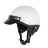 Motorcycle Helmet Brim Retro 3-Button Helmet Visor Sunshade Protection Half Helmet Hat Brim