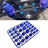 E-Bike Motorcycle Hexagonal Screw Cap Modification Accessories Electroplated Burned Titanium Screw Decoration