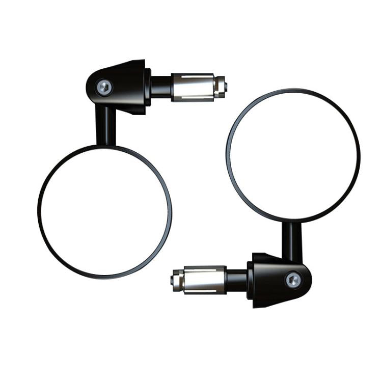 2pcs /Set Motorcycle Rearview Mirror Modified Retro Folding Round
