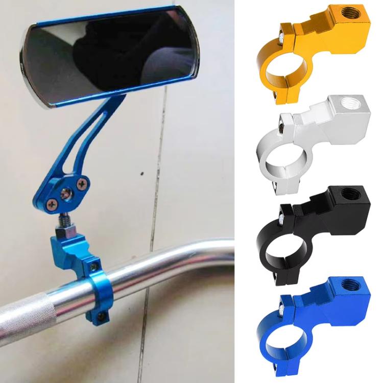 Motorcycle Modified Rear View Mirror Bracket Holder Clamp E-Bike Mirror Mount Reflector Clamp