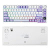 Ajazz AK820 Pro Wireless Bluetooth Tri- mode Custom Hot Swap Gasket Mechanical Gaming Keyboard With TFT Screen, Gift Axis Purple, Flying Fish Spindle Purple, Gift Axis Black, Flying Fish Spindle Black
