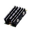 FinalCool  M.2 2242 SSD Solid State Drive Heat Sink Aluminum Radiator, M.2 2242 Black