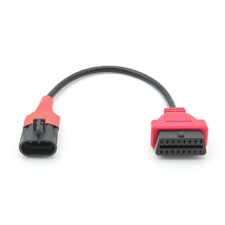 For SYM SANYANG Motorcycle OBD Cable 3Pin To OBD2 16Pin Diagnostic