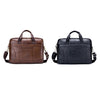 BULL CAPTAIN 048 Large Capacity Retro Business Top Layer Cowhide Hand-held Briefcase