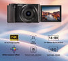 Ordro G930 8.0MP 5K CCD Digital Camera 5X Optical Zoom & Wide-Angle 3.2" Touch Screen Vlogging Camera, G930 White, G930 Blac