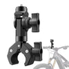 Camera Clip Motorcycle Bicycle Handlebar Crab Clamp For Sports Camera, Without Adapter, With Adapter
