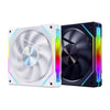 4RS 12cm Computer  Case Fan with Infinity Mirror ARGB Thermal Control & Ultra Quiet Cooling