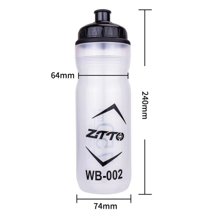 ZTTO wb-002 750ml Portable Fitness Sports Cup Bicycle Outdoor Riding Water Bottle, 2pcs