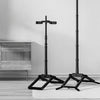 Adjustable 55-Inch Quadpod Live Streaming Phone Stand Foldable Tripod With Dual Phone Clip & 1/4 Inch Screw, YY-2