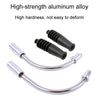 5sets ZTTO Bicycle V Brake Bend Accessories Brake Cable Dust Protective Cover, 4pcs / Set
