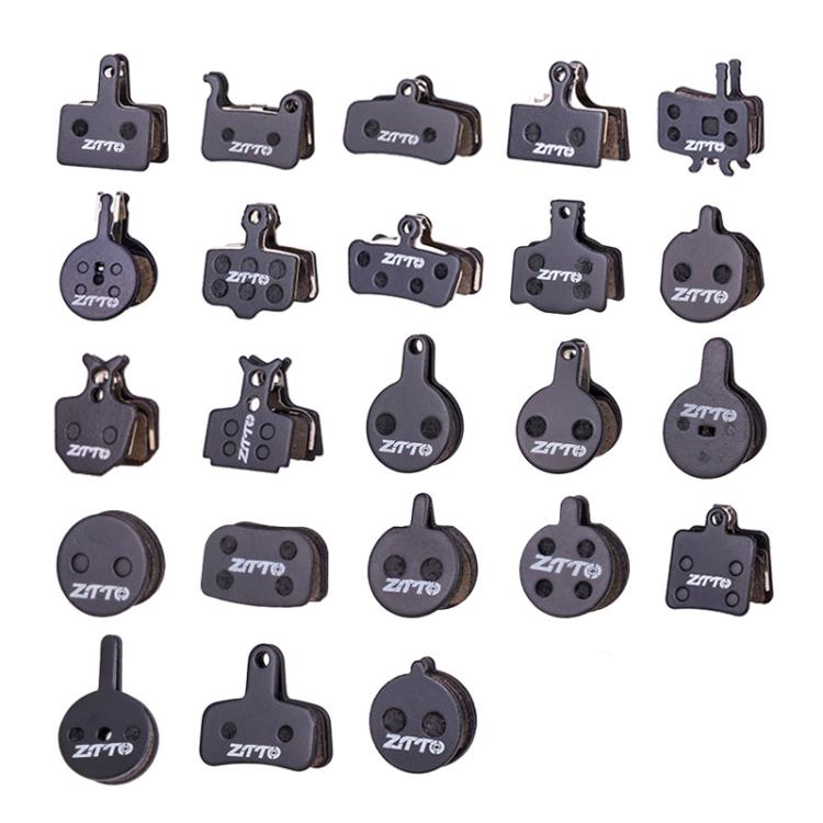 2pairs ZTTO Bicycle Disc Braking Pads Mountain Bike Semi-Metallic Resin Brake Pads, MS-01B, MS-01D, MS-01E, MS-01F, MS-02A, MS-02B, MS-02D, MS-02F, MS-03F, MS-04B, MS-05B, MS-05C, MS-07B, MS-07C, MS-07C With Hole, MS-08A, MS-08B, MS-11A, MS-11C, MS-11D...