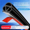 Truck Door Seam Large D Triangle Reinforced Waterproof Rubber Seal Strip, For Truck Door 5m