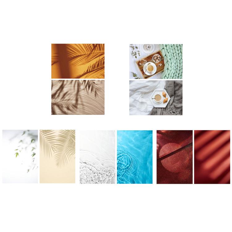 57 x 87cm Double-sided 3D Pattern Photography Background Paper Props