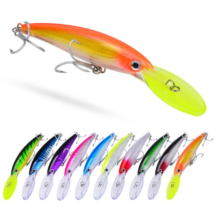 PROBEROS DW627 Long-Distance Casting Large Minnow Lure Fishing Bionic Bait