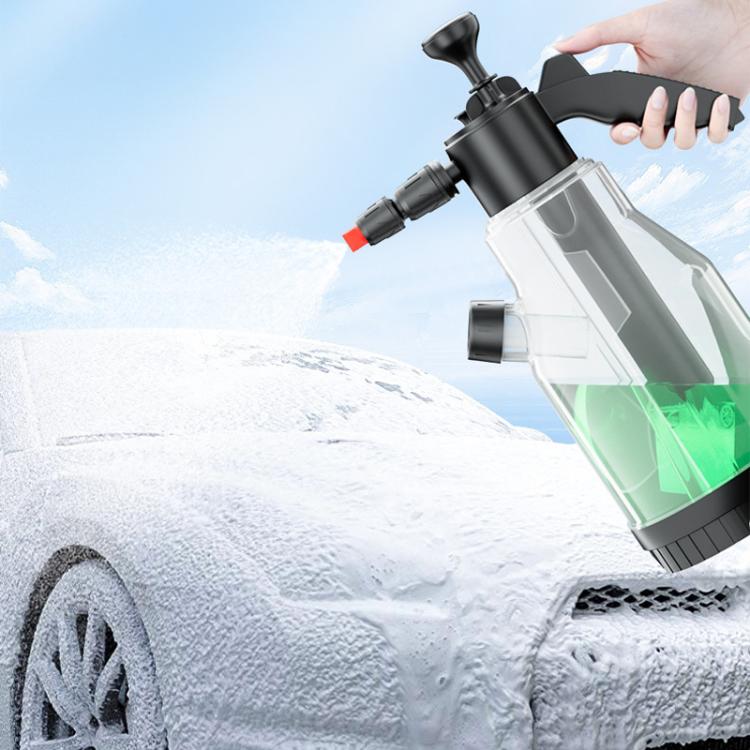 SUITU 9323F Pneumatic Car Wash Foam Sprayer Household Glass Cleaning Water Bottle, 2L