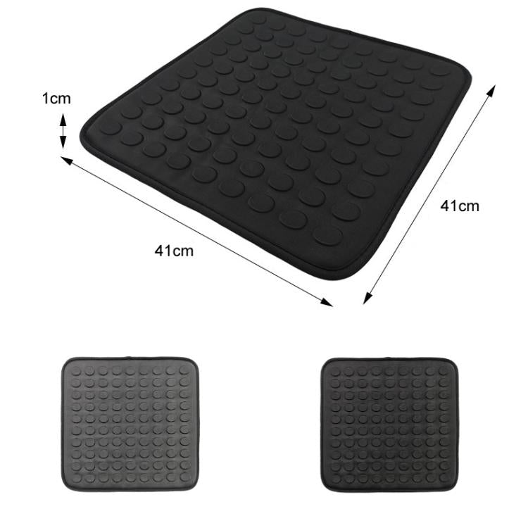 Car Office Gel Breathable Chair Cushion, 41x41x1cm