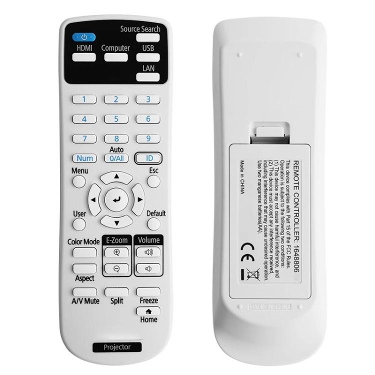 For Epson Projector Remote Control With ID Function Compatible With CB-E10/FH06/W06/52/X06E Models