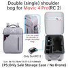 For DJI Mavic 4 Pro / RC 2 Backpack Shoulder Bag EVA Carrying Case, Backpack