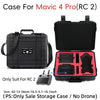 For DJI Mavic 4 Pro Fly More Combo RC 2 Explosion-Proof Box EVA Shockproof Storage Case With Shoulder Strap