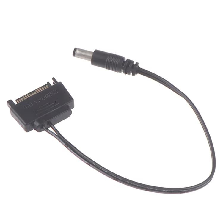 SATA Male To 5.5 x 2.1mm DC Connection Cable 12V Power Cable, 20cm, 50cm, 100cm