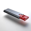 M.2 NVMe/SATA SSD Enclosure USB-C 10Gbps External Case Supports Up To 2TB