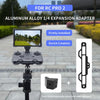 For DJI RC Pro 2 Aluminum Alloy 1/4-inch Tripod Adapter Mounting Bracket, With  1/4-inch Tripod Adapter