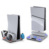 For PS5 / PS5 Slim / PS VR2 DOBE TP5-3550 Game Console Cooling Base Controller Charging Stand + Headphone Hanger