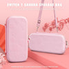 For Nintendo Switch 2 Sakura Print Crossbody Bag Portable Handheld Shoulder Carry Case