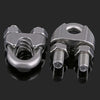Stainless Steel Clip U-shaped Wire Rope Card Head Rope Wire Rope Rolling Head Buckle, M2, M3, M4, M5, M6, M8, M10, M12, M14, M16