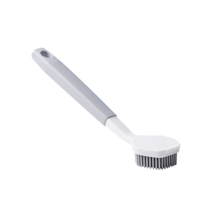 Two-color Bangs Head Wash Pot Brush Kitchen Long Handle Cleaning Brush