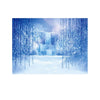 2.1m x 1.5m Frozen Party Setting Snow Photo Background Cloth, Frozen